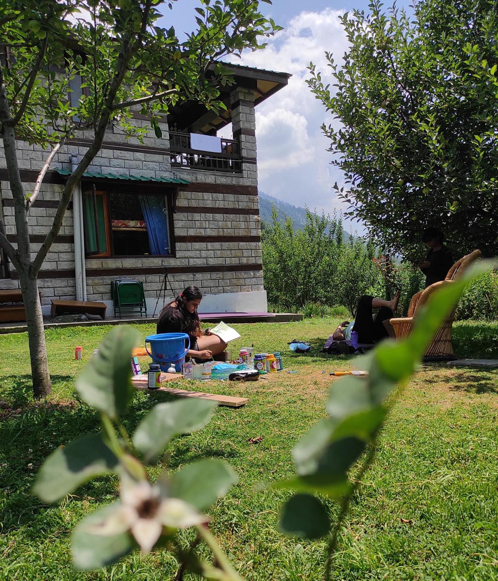 The Hideout - Hiraeth Hostel Manāli Exterior foto
